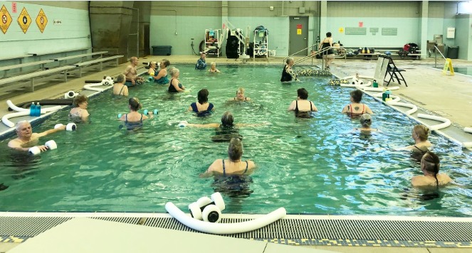 Adult water class